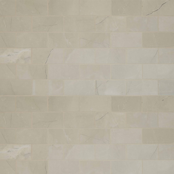 Msi Sande Cream 12 In. X 12 In. X 10Mm Polished Porcelain Mesh Mounted Mosaic Tile, 8PK ZOR-PT-0520 - main
